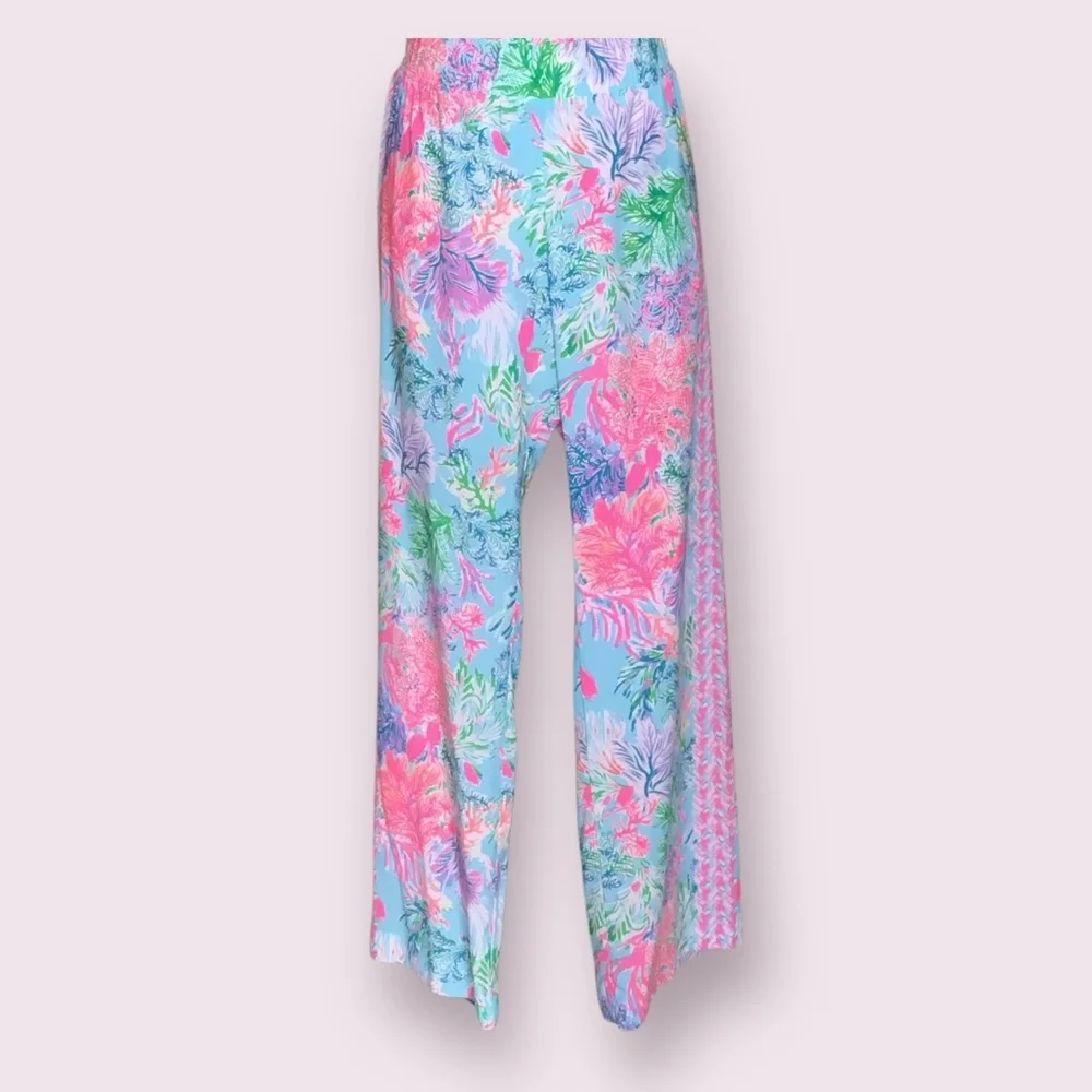 Lilly Pulitzer Colorful Wide Leg Pants - Picture 4 of 16